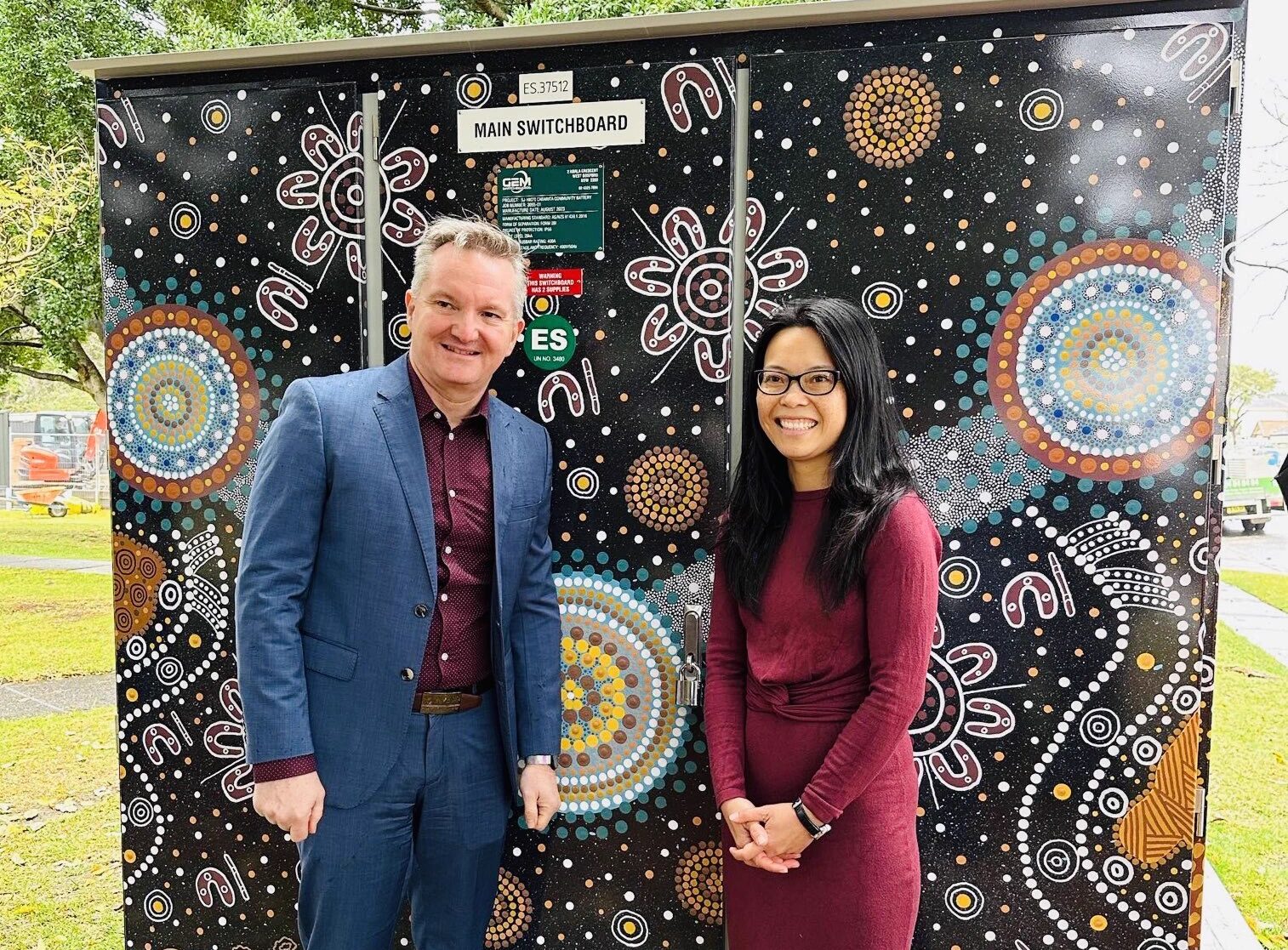 Federal government unveils first community battery, district not ...