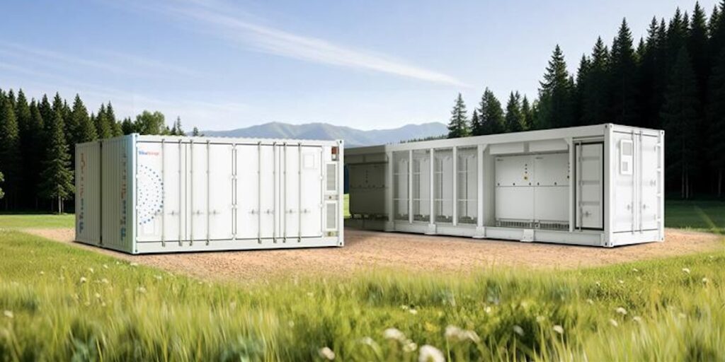 Batteriespeicher, Container, Trina Storage, Element Electra