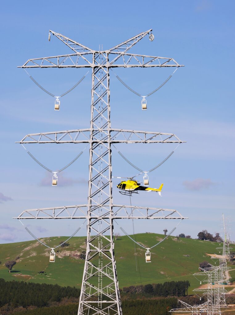 Humelink Transgrid Stringing of HumeLink West transmission tower conductors begins - pv ...