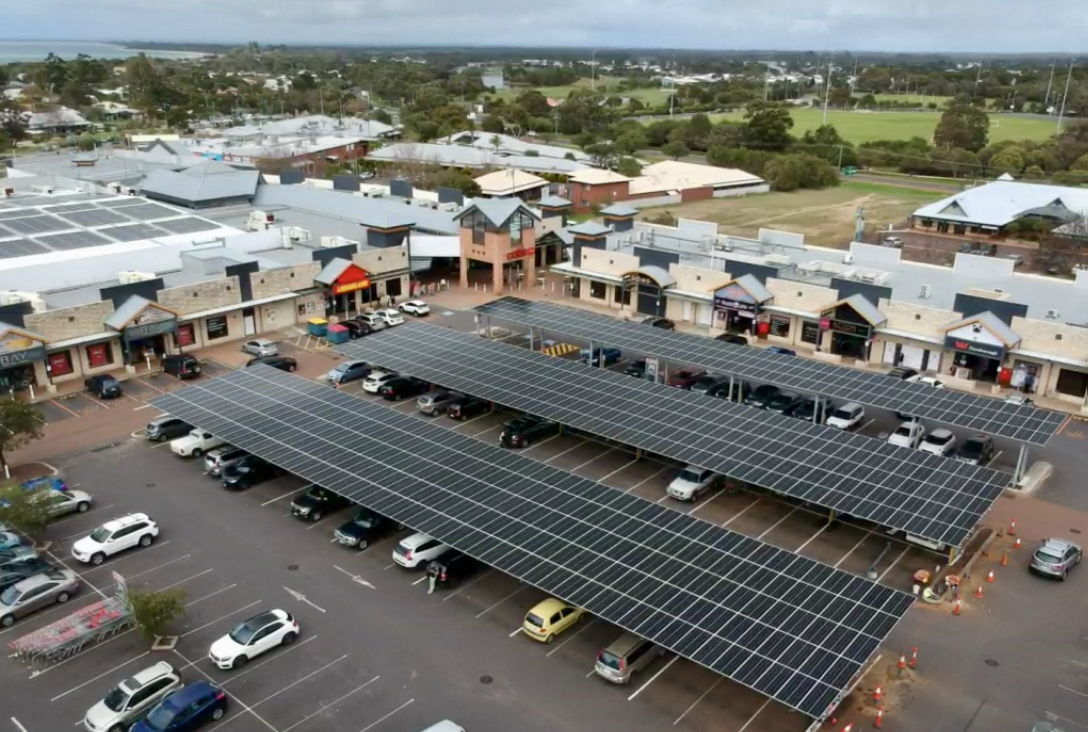 Solar Carpark To Cover Shopping Center S Energy Needs Pv Magazine Australia