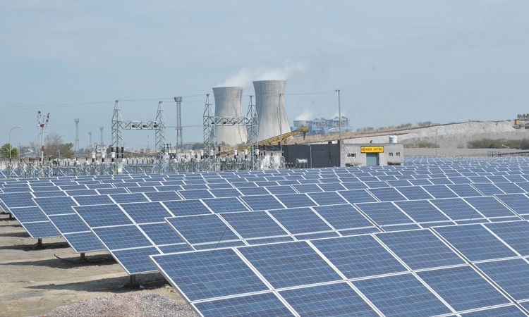 A solar project of NTPC