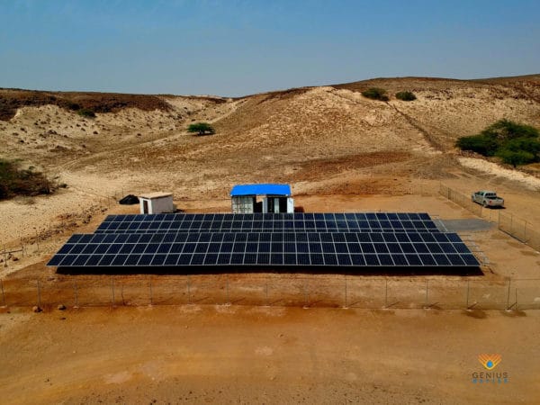 A desalination unit deployed in Cape Verde.