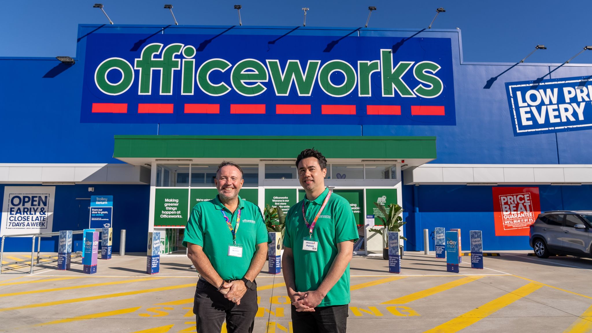 Officeworks closes on 100 renewables with solar and storage solution
