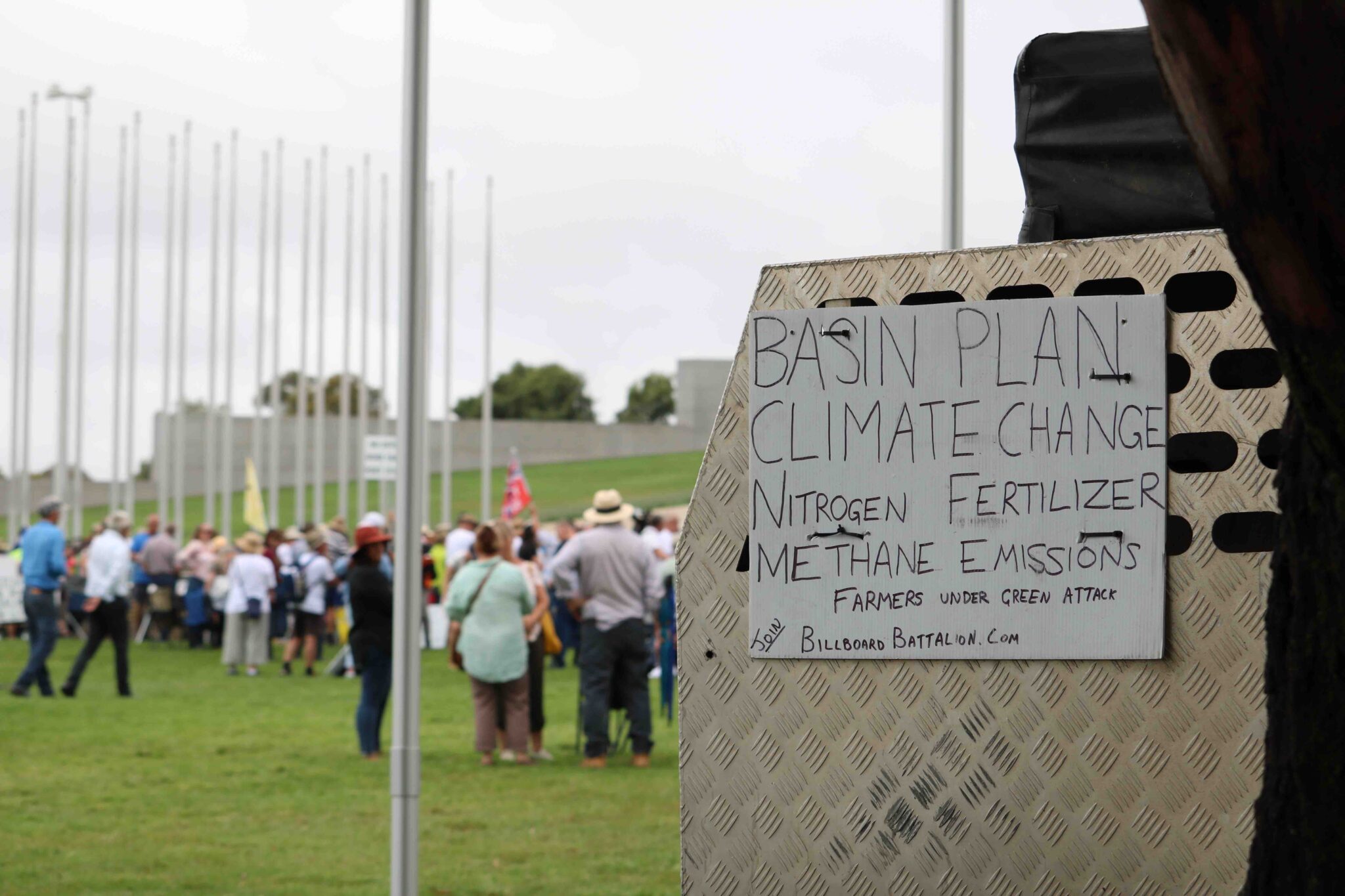 Snapshot from the Rally Against Reckless Renewables – pv magazine Australia