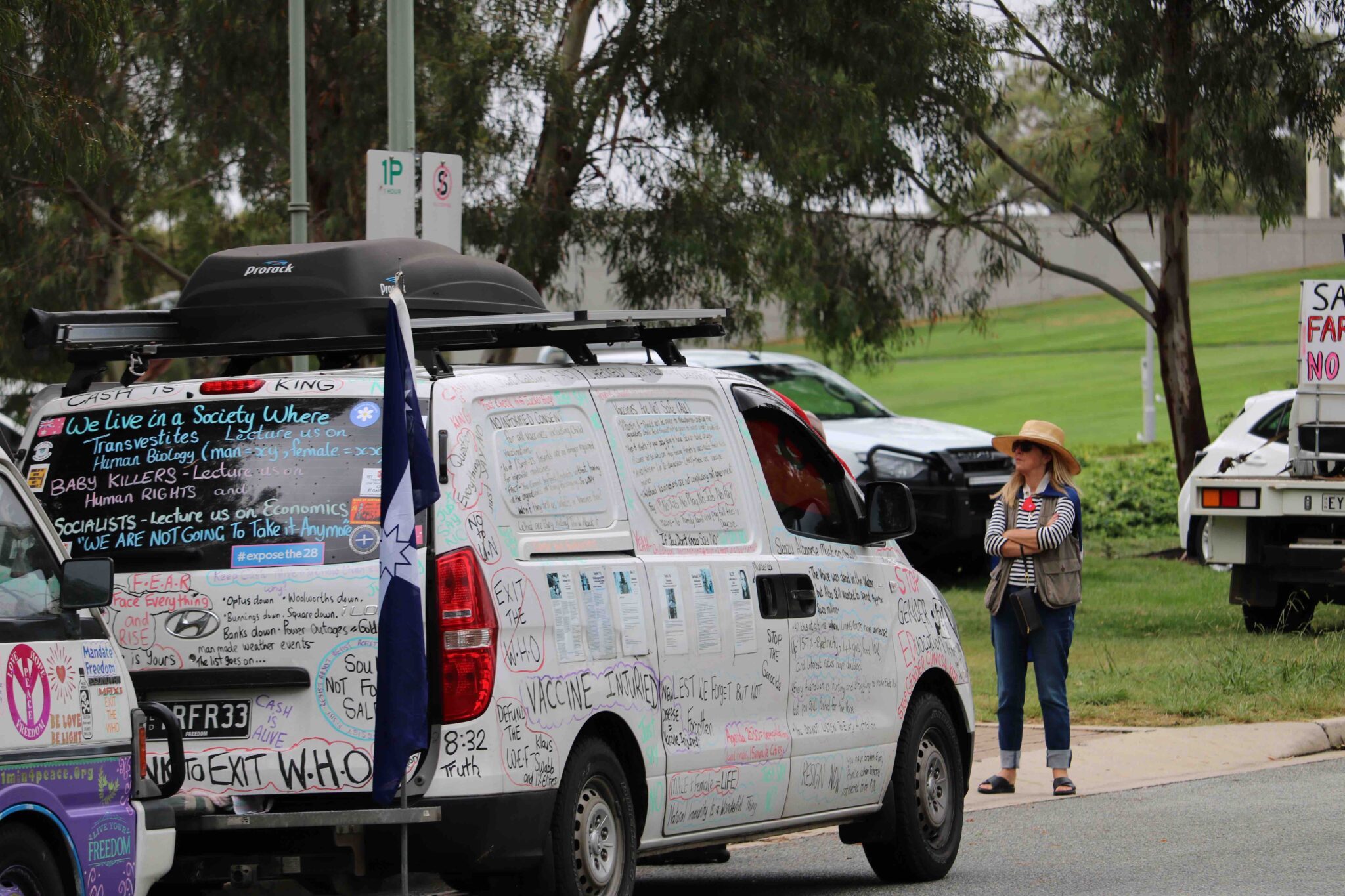 Snapshot from the Rally Against Reckless Renewables – pv magazine Australia
